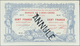 02100 New Caledonia / Neu Kaledonien: Highly Rare 100 Francs 1914 Noumea Banque De L'Indochine P. 17(s) Wi - Numea (Nueva Caledonia 1873-1985)