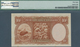 02108 New Zealand / Neuseeland: 10 Shillings ND(1940-55) P. 158a In Condition: PMG Graded 58 Choice AUNC. - Nouvelle-Zélande