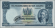 Delcampe - 02116 New Zealand / Neuseeland: Very Rare Set Of 5 SPECIMEN Banknotes From 1 To 10 Pounds ND(1940-55) Sign - New Zealand