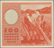 02173 Norway / Norwegen: 100 Kroner 1949 P. 33, Light Center And Horizontal Fold, Probably Pressed, No Hol - Noruega