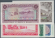 02179 Oman: Complete Set Of 6 Notes From 100 Baisa To 10 Rials ND P. 7-12, The 5 Rials With Stain Dots (aU - Oman