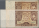 02202 Poland / Polen: Set With 3 Banknotes 100 Zlotych 1932 P.74a (F-) And 100 Zlotych 1934 P.75a With Wat - Polonia