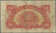 02228 Portugal: 20 Escudos 1925 P. 135, Strong Horizontal Fold, Center Hole, Strong Vertical Fold, Not Rep - Portugal
