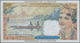 02250 Réunion: 20 NF On 1000 Francs ND(1960) P. 55, Only A Light Center Bend And Minor Corner Folding, Cri - Riunione