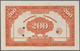 02256 Romania / Rumänien: 200 Lei ND(1920) Specimen P. 74s, Light Creases At Left Border, Condition: AUNC. - Romania