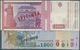 02263 Romania / Rumänien: Set Of 11 Specimen Notes Containing 1000 Lei 1998 (UNC), 5000 Lei 1998 (UNC), 2x - Romania