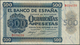 02413 Spain / Spanien: 500 Pesetas 1936 P. 102a, One Vertical And Horizontal Fold, No Holes Or Tears, Corn - Altri & Non Classificati