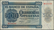 02413 Spain / Spanien: 500 Pesetas 1936 P. 102a, One Vertical And Horizontal Fold, No Holes Or Tears, Corn - Otros & Sin Clasificación