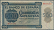 02414 Spain / Spanien: 500 Pesetas 1936 With Cancellation Perforation P. 102s, Regular Serial Number, Vert - Otros & Sin Clasificación