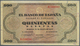 02424 Spain / Spanien: 500 Pesetas 1938 P. 114a, With Center Fold, A Few Very Tiny Pinholes But No Tears A - Other & Unclassified