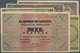 02427 Spain / Spanien: Set Of 5 Notes Containing 25 Pesetas 1938 P. 111 (VF), 50 Pesetas 1938 P. 112 (VF), - Other & Unclassified