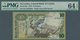 02441 Sri Lanka: Set Of 3 Notes Containing 5, 10 And 50 Rupees 1979 P. 84, 85, 87, All 3 PMG Graded As 64 - Sri Lanka