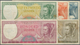 02452 Suriname: Complete Set Of Notes From The 1957 Series Containing 5, 10, 25, 100 And 100 Gulden 1957 P - Suriname