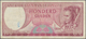 02453 Suriname: 100 Gulden 1957 P. 114, Used With Folds And Stain In Paper, Pressed, Condition: F. - Suriname