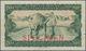 02466 Switzerland / Schweiz: 50 Franken 1945 Specimen P. 42s, Rare Unissued Banknote, 5 Star Cancellation - Schweiz