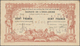 02471 Tahiti: 100 Francs 1914 With Several Smaller Stamps "Annule" P. 3, Small Stain Dots In Paper, Minor - Otros – Oceanía