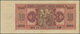 02531 Turkey / Türkei: 10 Lirasi L. 1930 (1942-1947) "?nönü" - 3rd Issue, P.141, Rare Banknote In Still Ni - Turquia