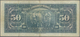 02536 Turkey / Türkei: 50 Lirasi L. 1930 (1942-1947) "?nönü" - 3rd Issue, P.143, Still A Nice Note With So - Turquia