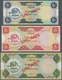 02571 United Arab Emirates / Vereinigte Arabische Emirate: Set Of 5 SPECIMEN Banknotes Containing The Deno - Emirati Arabi Uniti