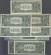 02594 United States Of America: Set With 14 Banknotes All With Radar Serial Numbers Containing 1 Dollar 19 - Altri & Non Classificati