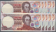 02605 Venezuela: Set Of 10 Pcs 5000 Bolivares 1998 P. 78s, With Watermark, Zero Serial Numbers, Without Sp - Venezuela