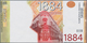 02650 Testbanknoten: Test Note / Trial Print ZIN Printing Works Of Serbia "1884" Offset Print On Regular P - Specimen