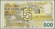 02653 Testbanknoten: Test Note Joh. Enschede (as Printer In The EUROSYSTEM) "5 Florin" 1998, Early Euro Te - Specimen