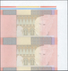 02655 Testbanknoten: Rare Uncut Sheet Of 2 Unfinished Test Note Proof Prints Of The Bulgarian National Pri - Specimen