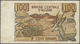 Delcampe - 02708 Algeria / Algerien: Set With 4 Banknotes 500 Francs 1958 P.117 (F-), 100 Dinars 1964 P.125 (F), 5 Di - Argelia