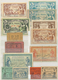 02710 Algeria / Algerien: Set Of 44 Emergency Money Issues From French Occupied Algeria, Many Different Is - Algeria