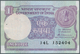 02786 India / Indien: 1957/2005 (ca.), Ex Pick 66-95, Quantity Lot With 1110 Banknotes In Good To Mixed Qu - India