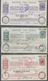 Delcampe - 02858 South Africa / Südafrika: Unique Collection Of 50 Post Notes Issues Containing 7x 1 Shilling 1898 P. - Zuid-Afrika