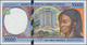 02945 Africa / Afrika: Collectors Book With 60 Banknotes From Equatorial Guinea, Chad And The Central Afri - Otros – Africa