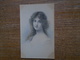 Très Belle Ancienne Carte De 1908 , Silhouette Ou Portrait D'une Jeune Fille - Silhouettes