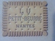 44 NANTES   1956   LU   PETIT  BEURRE  NANTES - Petit Format : 1941-60