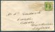 1866 Queensland 6d Chalon (SG 27?) Cover Ipswich - Bewdley, England Via Brisbane - Cartas & Documentos