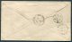 1866 Queensland 6d Chalon (SG 27?) Cover Ipswich - Bewdley, England Via Brisbane - Storia Postale