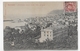 (RECTO / VERSO) SAN REMO EN 1909 - PLI VERTICAL -  BEAU TIMBRE ET CACHET - CPA VOYAGEE - San Remo