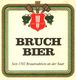 BIERDECKEL / BEER MAT / SOUS-BOCK: Bruch Bier - Sous-bocks