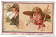 Scouts - Hark ! My Country Calls - Illustr. Fred Spurgin - 1913 - Edit. Inter-Art Co. - 2 Scans - Scoutisme