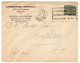 Enveloppe Laboratoire Nativelle Paris Depart 1924 - Mechanical Postmarks (Other)