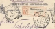 Nederlands Indië - 1904 - 7,5 Cent Briefkaart + 10 Cent Veth - Aangetekend Van VK Weltevreden Naar Amsterdam - Netherlands Indies