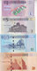 LIBYA 1 5 10 20 DINARS 2013 2015 P-76 79 81 82  NEW UNC SET */* - Libya