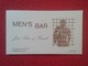 ANTIGUA TARJETA DE VISITA VISIT CARD PUBLICIDAD PUBLICITARIA O SIMIL MEN'S BAR GAY ? TORREMOLINOS MÁLAGA COSTA DEL SOL - Tarjetas De Visita