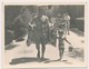 REAL PHOTO Ancienne Shirtless Man And Kids Boy Going On Beach Scene Homme Et Garcons Va A La Plage Old Orig - Autres & Non Classés