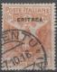 ERITREA - 1915 20c + 5c Semi Postal. Scott B3. Used - Eritrea