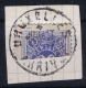 Belgium OBP Nr TX2 Halved On Fragment  Obl./Gestempelt/used Signed/ Signé/signiert VB - Postzegels