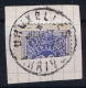 Belgium OBP Nr TX2 Halved On Fragment  Obl./Gestempelt/used Signed/ Signé/signiert VB - Stamps