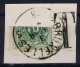 Belgium OBP Nr TX1 Halved On Fragment  Obl./Gestempelt/used - Briefmarken