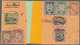 05002 Brunei: 1895 First Issue ½c. Brown, 1c. Brown-lake, 3c. Blue, 5c. Blue-green And 10c. Orange-red Use - Brunei (1984-...)